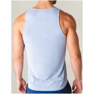 Débardeur de sport pour homme - 100% coton, séchage rapide, anti-boulochage, respirant, vêtements de fitness - Product Image 2