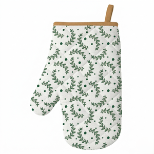 Cotton <b>Heat</b> Resistant Gloves <b>for</b> Kitchen, Soft <b>Padded</b> Oven Mitts, Non-Slip Grip, Ideal <b>for</b> Baking & BBQ - Product Image 3