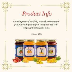 Frutas Mixtas Populares Kicco, Mermelada de Frutas en Conserva, Fresa, Naranja, Piña Dulces, en Tarro de Alta Calidad, Mayorista Malasia - Product Image 5