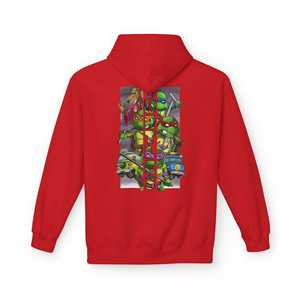 Sudadera con Capucha de Felpa Estilo Retro de las Tortugas Ninja, Unisex, Gruesa, de Algodón Suave, para Invierno - Product Image 5