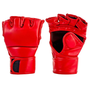ถุงมือชกมวย MMA หนังแท้แบบปรับได้ครึ่งนิ้ว ระบายอากาศได้ดี สำหรับผู้ชาย ผู้หญิง ฝึกซ้อม ต่อสู้ ศิลปะการต่อสู้ - Product Image 4