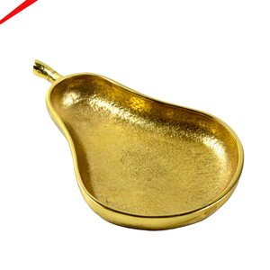 Frutero Metálico Vintage, Plato para Servir Aperitivos, Centro de Mesa Decorativo, Tazón para Regalo - Product Image 1