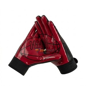 Match Receiver Gloves For American Football Receiver Gloves High Sticky Palm Breathable Comfortable For Adult & youth - Product Image 1