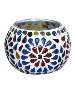 Bougie chauffe-plat en verre conique marron ambré Oceans Gaze, style classique, décorative pour intérieur, sans flamme, parfumée, Noël - Product Image 1