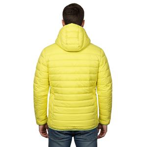 Custom Made Plus Size Casual Wear Canvas Waterproof Hooded Puffer <b>Jacket</b> <b>Men</b> Standard <b>Warm</b> Outdoor Winter Turn-down Collar Front - Product Image 5