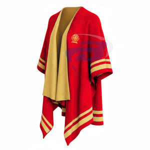 NSPDK Sorority Women’s <b>Purple</b> Cape Shawl <b>Cardigan</b> Casual Oversized Striped Sleeve Open Front Top Lightweight Summer Cape Shawl - Product Image 2