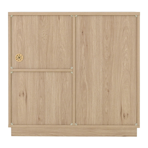 Meuble de rangement coulissant multifonctionnel moderne en bois naturel, haute qualité, blanc, pour cuisine et salle à manger VU8590 - Product Image 6