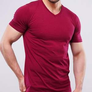 Camiseta de hombre de alta calidad, hecha a medida, corte regular, mejor diseño, ropa casual, camisetas para hombre con logotipo personalizado, teñido liso, OEM, ODM - Product Image 4