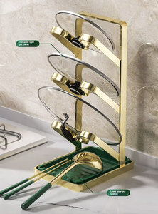 Soporte/Organizador de Utensilios de Cocina OEM/ODM de Vietnam para Cucharas, Pinzas, Espátulas y Tapas de Ollas - Product Image 3