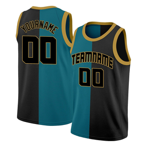 Maillot de basket-ball personnalisé avec logo, en mesh noir, impression sublimée, unisexe, pour adulte, débardeur respirant, séchage rapide, en polyester - Product Image 5