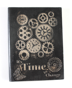 Camelon Exports - Journal en cuir personnalisé avec design en relief, papier recyclé fait main, couverture rigide - Style vintage Rajasthan - Product Image 1