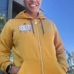 Sweat à capuche zippé intégral pour femme, avec logo en relief personnalisé, veste de sport athlétique douce et confortable à manches longues - Product Image 4