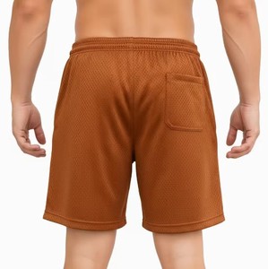 Shorts de sport en mesh pour hommes, shorts d'entraînement en polyester, shorts de basket-ball, shorts de course, commande en gros de shorts de sport - Product Image 2