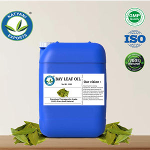 น้ำมันหอมระเหยใบกระวาน (Laurus nobilis) ได้รับการรับรองมาตรฐาน ISO กลั่นด้วยไอน้ำ เกรดอโรมาเธอราพีและบำบัด ผู้ส่งออกในอินเดีย - Product Image 4