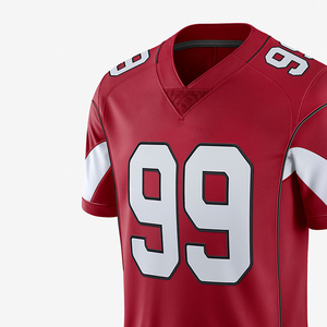 Venta al por Mayor de Camisetas de Fútbol Americano Personalizadas Bordadas de Alta Calidad, Camisetas de Equipos Americanos, Nuevo Precio, Camiseta de Fútbol Americano para Hombre - Product Image 4