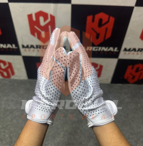 Nuevos Guantes de Fútbol Americano con Diseño Personalizado, Transpirables, Antideslizantes, con Pedrería, Ligeros, para Adultos, para Exteriores - Product Image 4