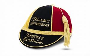 Casquettes d'honneur de rugby personnalisées, brodées, pour présentation d'équipe, vente en gros, casquette d'honneur de club brodée en polyester/coton de qualité supérieure - Product Image 6