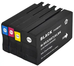 Heshun Inkttank 953xl 957xl 957 953 Xl Premium Compatibele Inkjetinktcartridge Voor Hp953 Voor Hp Officejet Pro 7740 7720 8720