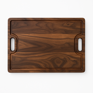 Tabla de cortar de madera de acacia con asas, rectangular, para servir, tabla de picar duradera para cocina - Product Image 2