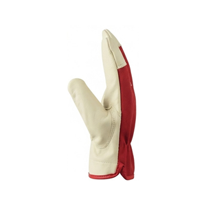Gants de jardin en cuir et toile, paume renforcée, adhérence flexible, gants de travail de jardinage, logo personnalisé, OEM, ODM, vente en gros - Product Image 4