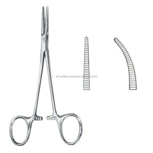 Pinzas para Arterias Baby-Crile Rectas/Curvas A-1 VERITAS de Súper Calidad, 14 cm, Acero Inoxidable, Instrumentos Quirúrgicos Reutilizables - Product Image 6