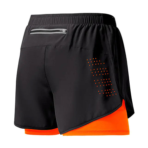 <b>Men</b>’s 2 in 1 Running <b>Shorts</b> Quick Dry Gym Workout <b>Shorts</b> with Inner <b>Compression</b> Layer Breathable Mesh Sports <b>Shorts</b> - Product Image 6
