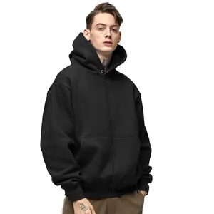 Sweat à capuche en gros pour hommes, streetwear, imprimé, haute qualité, surdimensionné, en coton, décontracté, à manches longues - Product Image 4