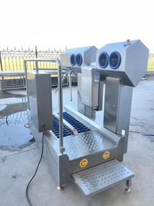 Station d'hygiène industrielle en acier inoxydable 304 pour le lavage, le séchage, la désinfection et le nettoyage des bottes (hauts et semelles) pour l'entrée d'atelier - Product Image 2