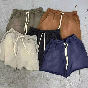 Pantalones Cortos Gráficos OEM de Felpa Francesa Premium con Estampado Puff para Mercancía de Creadores, Producción con MOQ Bajo - Product Image 4