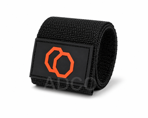 Boucle de ceinture en nylon réglable en gros avec patch PVC pour ceintures de tir, équipement de paintball et sports de plein air - Product Image 1