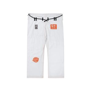 Kimono de Jiu-Jitsu Shoyorol Ember Competitor, modèle le plus récent, blanc et orange, uniforme de compétition BJJ, CP-BJJ-40 - Product Image 3