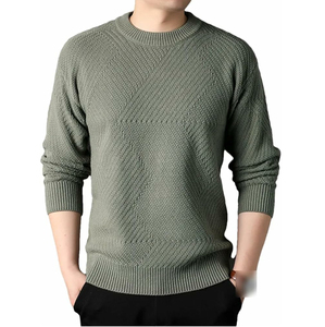 Pull en acrylique pour homme, taille personnalisée, vêtements d'hiver, vente en gros, pull en acrylique pour homme, tricot en vrac, fournisseur de vêtements de mode pour homme - Product Image 4