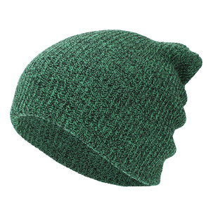Acrylic/<b>Wool</b> Woven Label Cuff Winter Custom Unisex Adult Sublimation Printed Casual Daily Common Outdoor Flat Knitted <b>Beanie</b> - Product Image 1