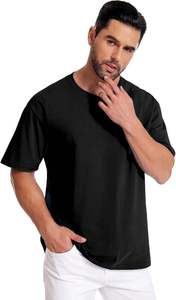Camiseta de Algodón Lisa para Hombre, Tela Suave Premium, Logotipo Personalizado, Fabricante Mayorista 2026 - Product Image 4