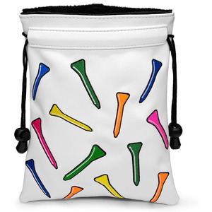 Pochette pour équipement de golf en cuir fait main, conçue pour les tournois et l'organisation sur les terrains de golf, à prix abordable. - Product Image 1