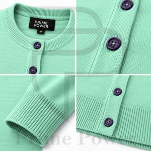 Women's Textured Knit <b>Cardigan</b> <b>Sweater</b> Bulk Order Button Front Long Sleeve Casual Ladies Apparel Supplier Custom Production - Product Image 3