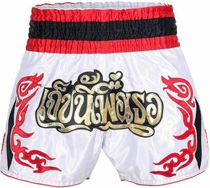 Wholesale Customized Stretch 100% Polyester Short Plain Dyed Muay Thai & MMA <b>Boxing</b> Shorts Fighting Wear Muay Thai Short - Product Image 3