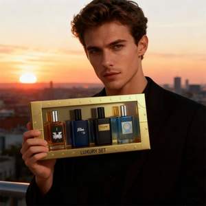 Set de Regalo de 4 Perfumes para Hombre, 0.68oz Cada Uno, Aroma Frutal de Larga Duración para Fiestas y Citas - Product Image 6