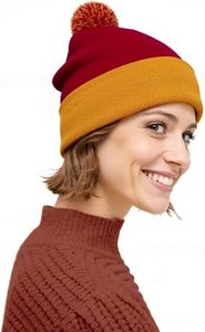 Gorro de Invierno Tejido, Bonito y Cálido, con Logo Personalizado, Unisex, de Punto Acrílico 100%, con Bordado - Product Image 2