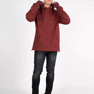 Sweat à capuche homme coupe classique, style personnalisé, effet vieilli, teint uni, streetwear, hiver, logo personnalisé - Product Image 5