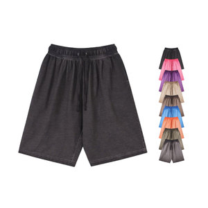 Shorts personnalisés 100 % coton avec cordon de serrage, respirants, style urbain, fabrication OEM/ODM, tissu doux de qualité supérieure, marque privée - Product Image 2