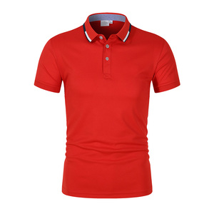 T-shirt tricoté 100 % polyester pour homme, style classique, léger, imprimé, anti-plis, idéal pour l'été - Product Image 1