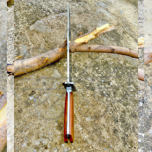 Cuchillo de Caza de Acero D2 Hecho a Mano Personalizado al por Mayor con Funda de Cuero OEM, Cuchillos de Supervivencia para Bushcraft y Camping - Product Image 4