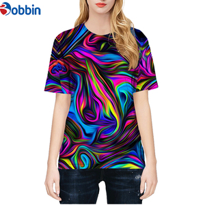 T-shirt personnalisé avec logo imprimé en 3D, tissu respirant pour homme et femme, t-shirts colorés pour hommes, t-shirt à manches courtes - Product Image 5