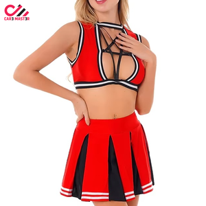 Uniforme de Porristas para Mujer al Por Mayor a Bajo Precio, Personalizado con su Propio Diseño, Uniforme de Porristas con CARE MASTER - Product Image 1