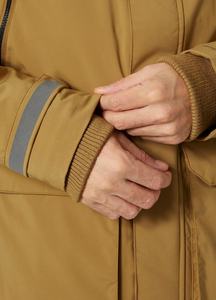 Veste parka élégante pour homme, respirante, en tissu personnalisé, avec capuche, veste décontractée pour l'extérieur, service OEM disponible. - Product Image 4