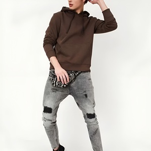 Sudadera con Capucha de Forro Polar Transpirable para Hombre, Sudadera con Capucha Cálida, Suministro Directo de Fábrica, Sudaderas con Capucha de Forro Polar de Alta Calidad para Hombre - Product Image 4