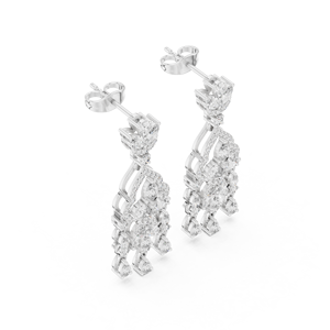 Meadow Magic 10K Gold Trendy Estilo coreano Pendientes colgantes de perlas Diseño colgante elegante para damas de honor y eventos - Product Image 6