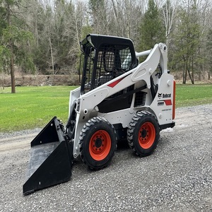 รถตักล้อยางคุณภาพสูง Bobcat S530 รุ่น S530 ขับเคลื่อนด้วยดีเซล สีขาว ประสิทธิภาพสูงสำหรับงานหนัก - Product Image 5