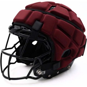 Casco Acolchado de Fútbol Americano con Diseño a Cuadros y Color Sólido, 7v7, Calidad Premium, Diseño de Logotipo Personalizado, Cascos de Rugby Juveniles - Product Image 2